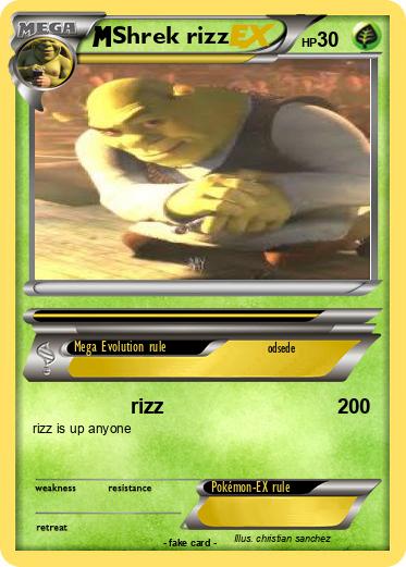 Pokemon Shrek rizz
