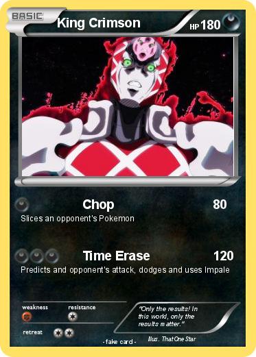 Pokemon King Crimson