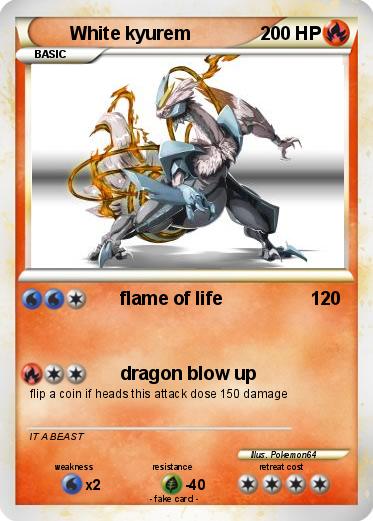Pokemon White kyurem