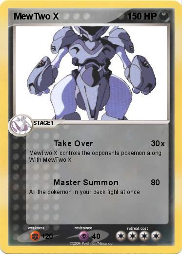 Pokemon MewTwo X