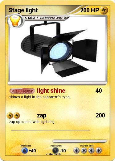 Pokemon Stage light