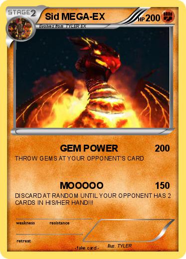 Pokemon Sid MEGA-EX