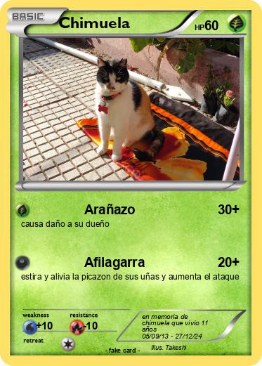 Pokemon Chimuela