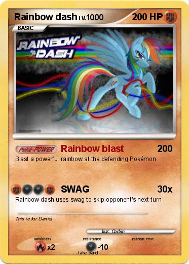 Pokemon Rainbow dash