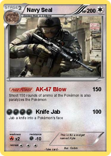 Pokemon Navy Seal