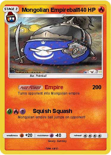 Pokemon Mongolian Empireball