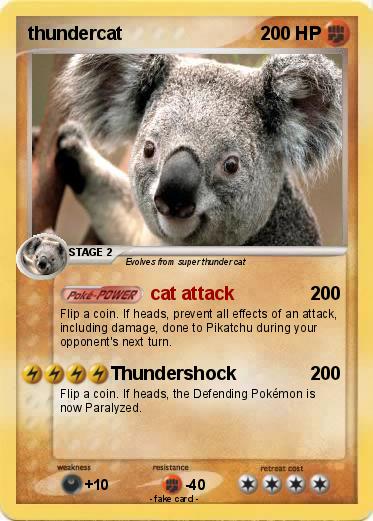 Pokemon thundercat