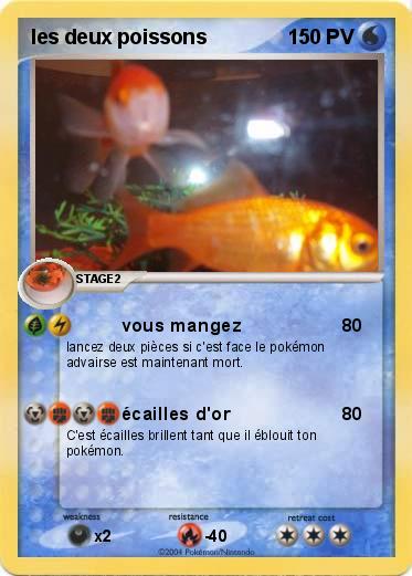 Pokemon les deux poissons
