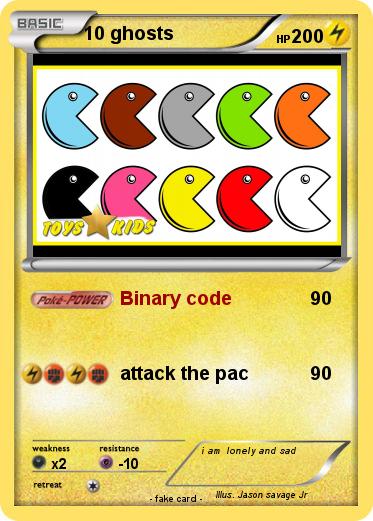Pokemon 10 ghosts