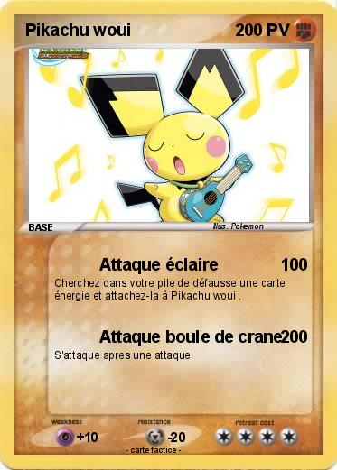 Pokemon Pikachu woui