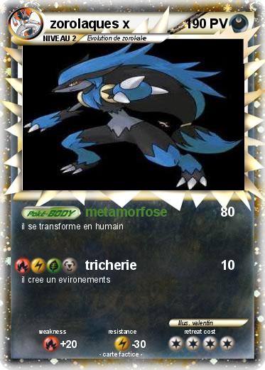 Pokemon zorolaques x