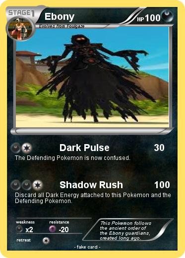 Pokemon Ebony