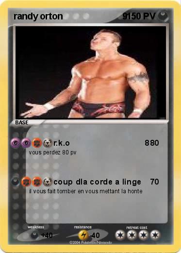 Pokemon randy orton                        9