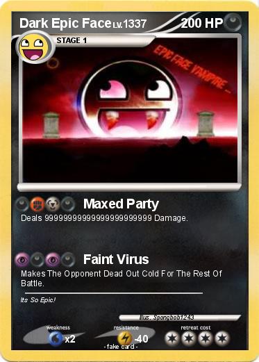 Pokemon Dark Epic Face