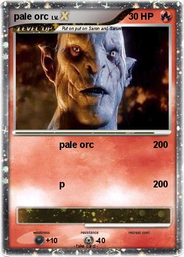 Pokemon pale orc