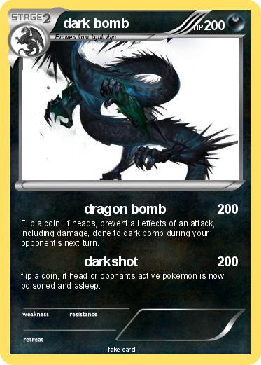 Pokemon dark bomb