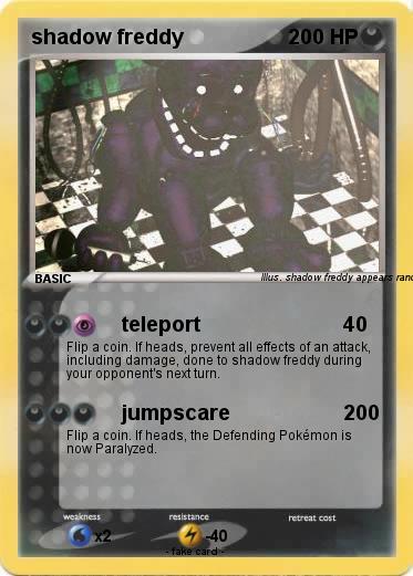 Pokemon shadow freddy