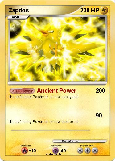 Pokemon Zapdos