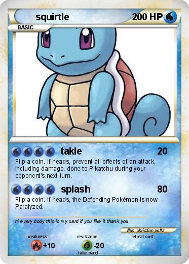 Pokemon squirtle
