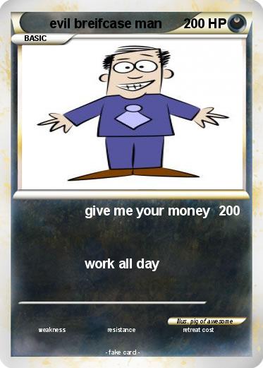 Pokemon evil breifcase man