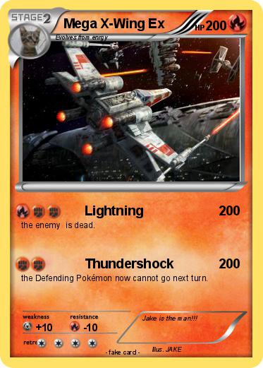 Pokemon Mega X-Wing Ex