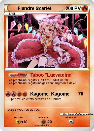 Pokemon Flandre Scarlet