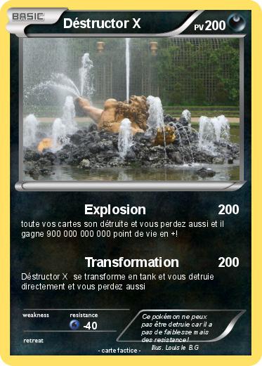 Pokemon Déstructor X