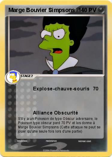 Pokemon Marge Bouvier Simpsons