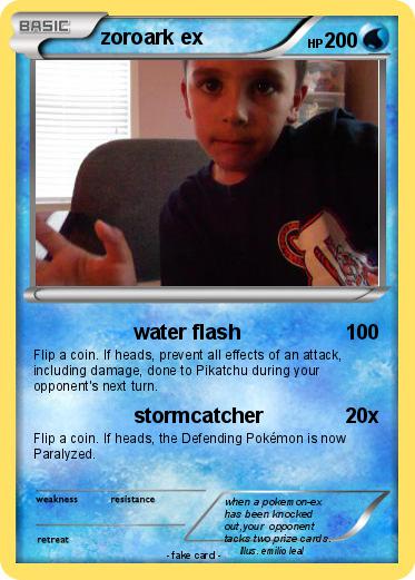 Pokemon zoroark ex