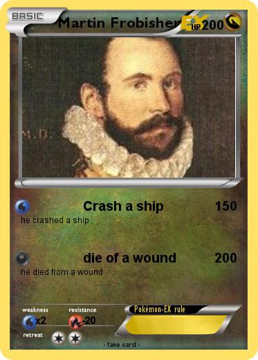 Pokemon Martin Frobisher