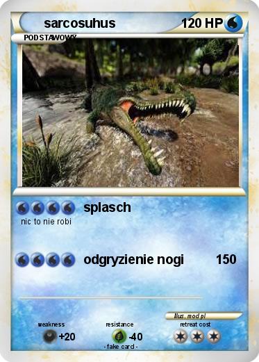Pokemon sarcosuhus