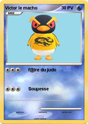 Pokemon Victor le macho