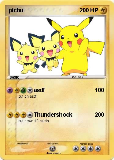 Pokemon pichu