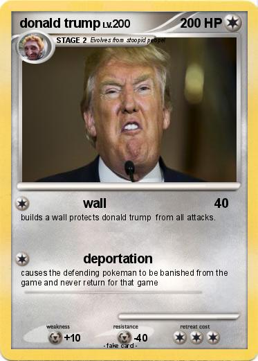 Pokemon donald trump