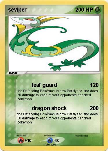 Pokemon seviper