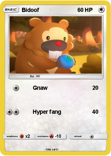 Pokemon Bidoof