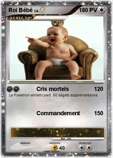 Pokemon Roi Bébé
