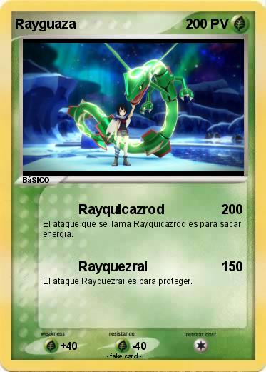 Pokemon Rayguaza