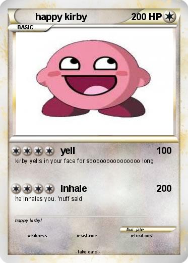 Pokemon happy kirby