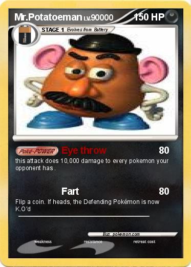 Pokemon Mr.Potatoeman