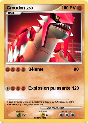 Pokemon Groudon