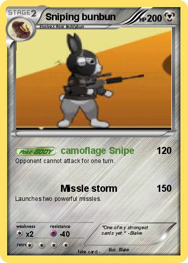 Pokemon Sniping bunbun