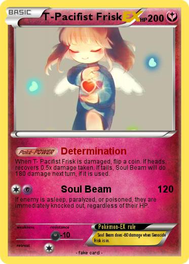 Pokemon T-Pacifist Frisk