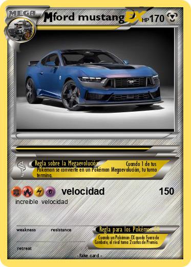 Pokemon ford mustang