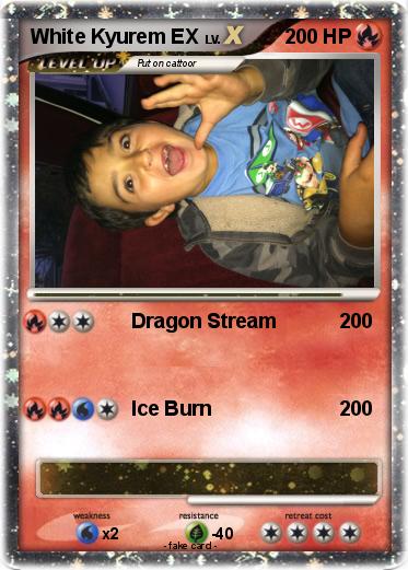 Pokemon White Kyurem EX