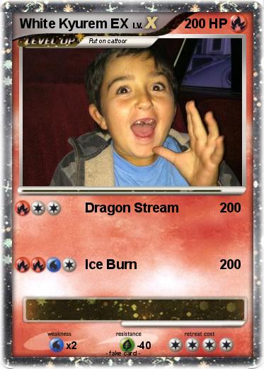 Pokemon White Kyurem EX