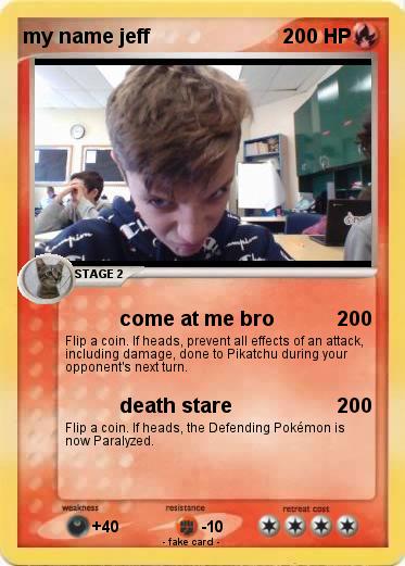 Pokemon my name jeff