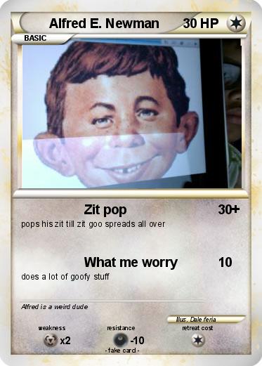 Pokemon Alfred E. Newman