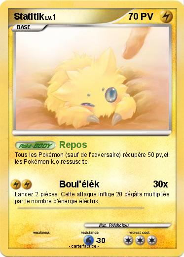Pokemon Statitik