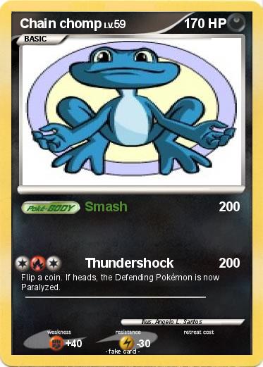 Pokemon Chain chomp